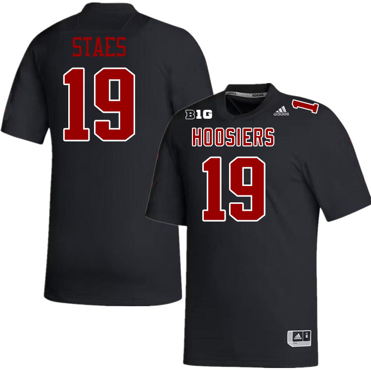 Holden Staes Indiana Jerssey,Indiana University Hooisers Football Jersey,Uniforms-Black